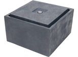 UBBINK Wasserspiel "Sonora II", grau (anthrazit), Wasserspiele, Stylish