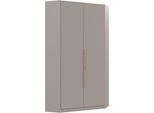Eckschrank WIMEX "Marburg", saharagrau, B:95cm H:199cm T:95cm, Holzwerkstoff, Schränke, Eckschrank