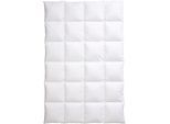 Daunenbettdecke CENTA-STAR "Nordic", weiß, B:155cm L:220cm, Bezug: 100% Baumwolle. Füllung: 90% Daunen, 10% Federn, Bettdecken, hochwertiges Naturprodukt mit hervorragendem Wärmevermögen