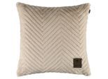 Joop! Kissenbezug J-Elegant, Creme, Natur, Beige, Textil, Uni, 45x45 cm, hochwertige Qualität, Wohntextilien, Bezüge, Kissenbezüge