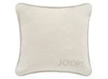 Joop! Kissenbezug Uni Doubleface Melange, Natur, Silber, Textil, 50x50 cm, Made in Germany, Oeko-Tex® Standard 100, bügelfrei, hochwertige Qualität, Wohntextilien, Bezüge, Kissenbezüge
