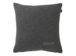 Joop! Kissenbezug J! Touch, Anthrazit, Dunkelgrau, Textil, Uni, 40x40 cm, hochwertige Qualität, Wohntextilien, Bezüge, Kissenbezüge