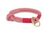 Trixie Soft Rope Zug-Stopp-Halsband rot M