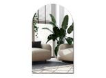 Wallfluent Spiegel, Transparent, Glas, Organisch, 60x100x0.4 cm, Spiegel, Wandspiegel