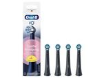 Oral-B iO Aufsteckbürsten Sanfte Reinigung BLACK 4er