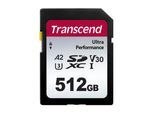 Transcend SDXC 340S 512GB Class 10 UHS-I U3 A2 V30