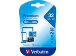 Verbatim microSDHC 32GB Class 10 UHS-I 44013