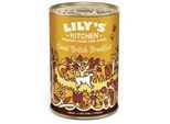 LILY'S KITCHEN Nassfutter für Hunde Adult Hirsch mit Schinken, Bohnen und Kartoffeln 6x400 g