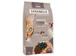 Sanabelle Trockenfutter Katze, Adult, Sensitive mit Lamm 2x2 kg
