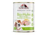 Tackenberg Nassfutter Hund, Adult, Bio, Huhn mit Reis 6x400 g