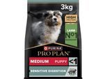 PRO PLAN Puppy Medium Sensitive Digestion Lamm 3 kg
