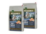 REAL NATURE WILDERNESS Trockenfutter Katze, Adult, Fresh Fish, Lachs 2x2,5 kg