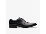 Brandon Kant Zwarte Leren Schoenen