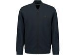 No Excess Sweater full zipper pique bomber night