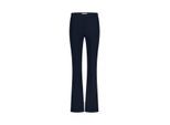 Studio Anneloes flair bonded trousers 94800 6900 dark blue