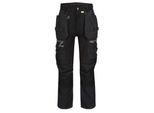 Regatta Heren Infiltrate Softshell Stretch Werkbroek (Zwart)
