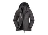 Mountain Warehouse Damen/Damen Bracken Melange 3 in 1 Jacke (Schwarz)