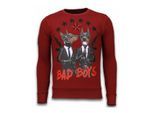 Local Fanatic Bad boys rhinestone sweater