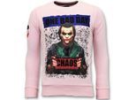 Local Fanatic Sweater the joker man