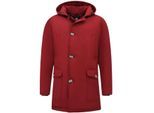 Enos Winterjas parka gewatteerd