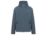 Trespass Heren Bayhead Waterdichte Jas (Donker groenblauw)