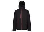 Regatta Waterdicht herenjack Navigate (Zwart/Klassiek Rood)