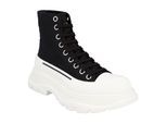 Alexander McQueen Tread Slick Boot in Schwarz/Weiß