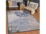 Muratap Binnen en buiten vloerkleed floral outdoor laagpolig tapijt 200x290 cm