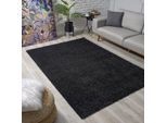 Muratap Loca shaggy vloerkleed – modern uni effen – hoogpolig & zacht- 300x300 cm