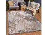 Muratap Binnen en buiten vloerkleed floral outdoor laagpolig tapijt 200x290 cm