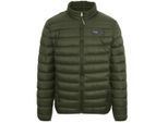 Plein Sport Patch Logo Dun gewatteerd groen jack