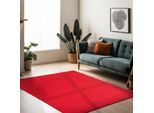 Muratap Sky soft uni basic vloerkleed laagpolig effen kleur - woonkamer