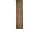 Flair Rugs , Naturfarben , Textil , Bordüre , rechteckig , 60x150 cm , Reach, AZO-frei, Handmade in India , für Fußbodenheizung geeignet, pflegeleicht , Teppiche & Böden, Teppichläufer & Vorleger