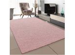 Muratap Loca shaggy vloerkleed licht roze hoogpolig- 200x290 cm