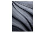 Ayyildiz , Schwarz , Textil , Abstraktes , rechteckig , 140x200 cm , Oeko-Tex® Standard 100 , pflegeleicht , Teppiche & Böden, Teppiche, Webteppiche, Flachwebteppiche
