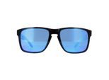 Oakley Square Mens gepolijst zwarte prizm saffier zonnebril