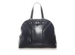 Vintage YSL Muse Leather Handbag Black