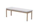 Garden Impressions Bahama aluminium sportbank light teak look