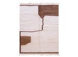 AFK Living Minimalistisch berbertapijt voor modern interieur van wol 215 x 275 cm