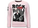 Local Fanatic Trui rock my world cat