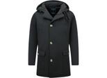Enos Lange parka met capuchon