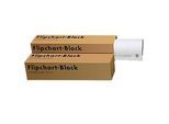 Herlitz Flipchartblock "Recycling", aus 100% Recycling-Papier, blanco, 5 Stück