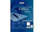Kanzleipapier Herlitz Office, DIN A3 auf DIN A4 gefalzt, 80 g/m², 250 Bögen pro Packung, liniert