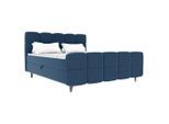 Boxbett Mona Blau Ca. 180x200cm 180/200 cm Blau