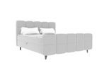 Boxbett Mona Hellgrau Ca. 160x200cm 160/200 cm Hellgrau