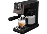GRUNDIG Espressomaschine "KSM 5330", schwarz (schwarz inox, schwarz), B:20,5cm H:31cm T:42,5cm, Kaffeemaschinen, 1628W Kaffeevollautomat mit 15 Bar & Touch‑Display, Espressomaschine