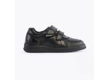 RYAN Jongens Leren School schoenen Zwart