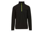 Regatta Heren Navigate Half Zip Fleece (Zwart/Lijkgroen)