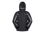 Mountain Warehouse Kinder/Kinder Samson II Waterdichte Jas (Zwart)