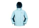 Mountain Warehouse Shelly Waterdichte Jas voor Kinderen/Kinderen (Turquoise)